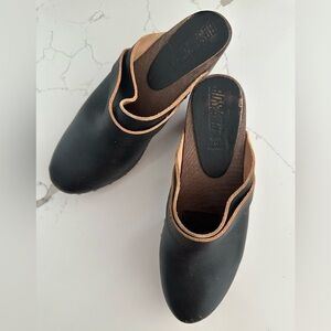 Bosabo Classic Camille Clog Leather Made in France SZ 9